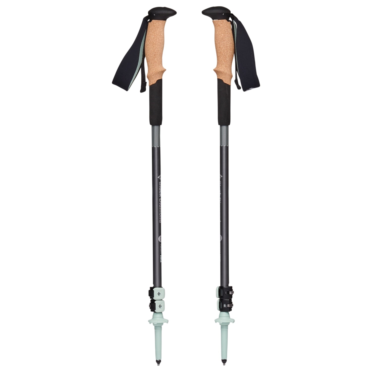 Black Diamond Black Diamond Pursuit Shock Trekking Poles, S-M or M-L