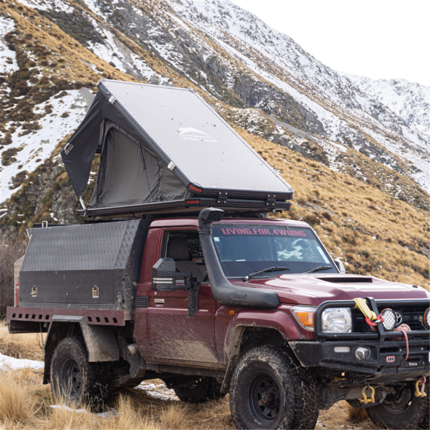 Wild Land Wild Land Bush Cruiser Hard Shell Roof Top Tent -120cm and 140cm