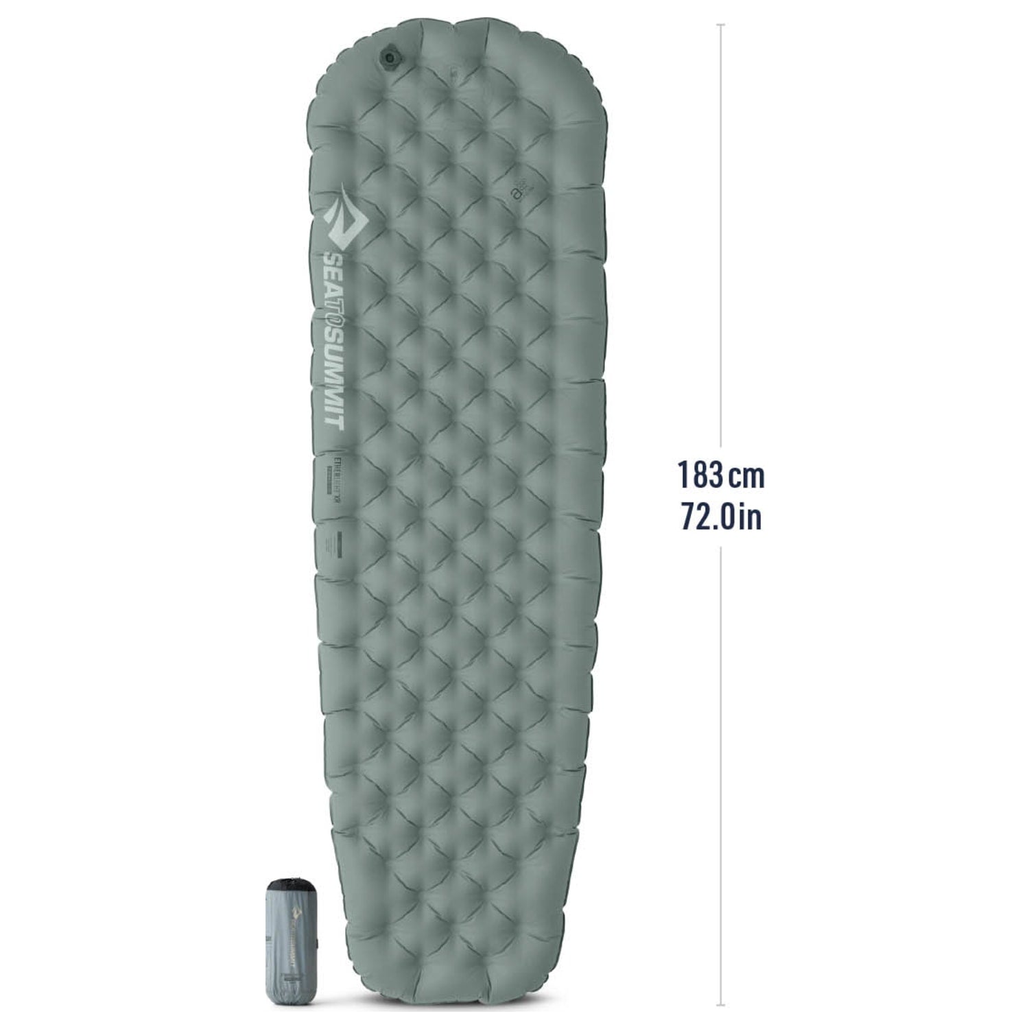 Sea to Summit Sea To Summit Ether Light XR Insulated Mat - R-value 4.1, 10cm thick