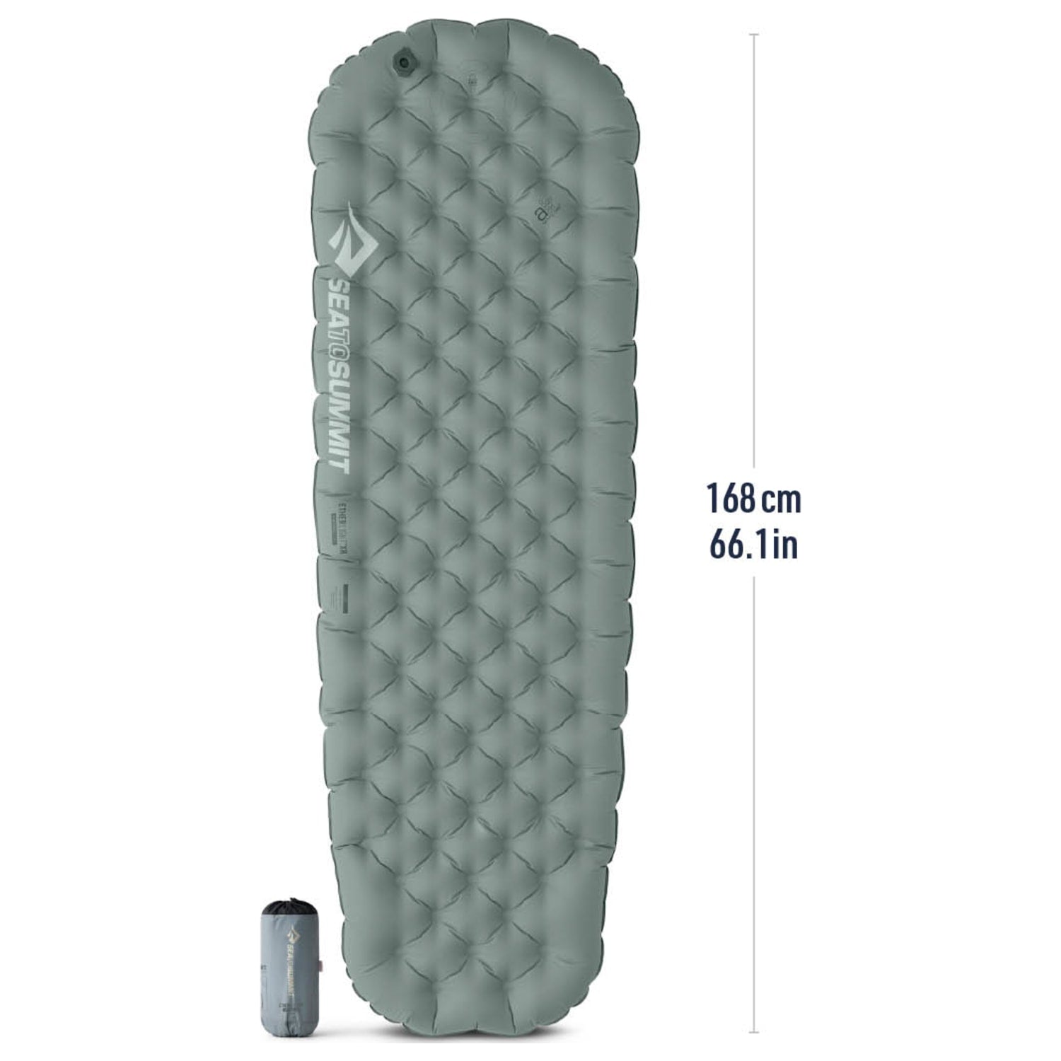 Sea to Summit Sea To Summit Ether Light XR Insulated Mat - R-value 4.1, 10cm thick