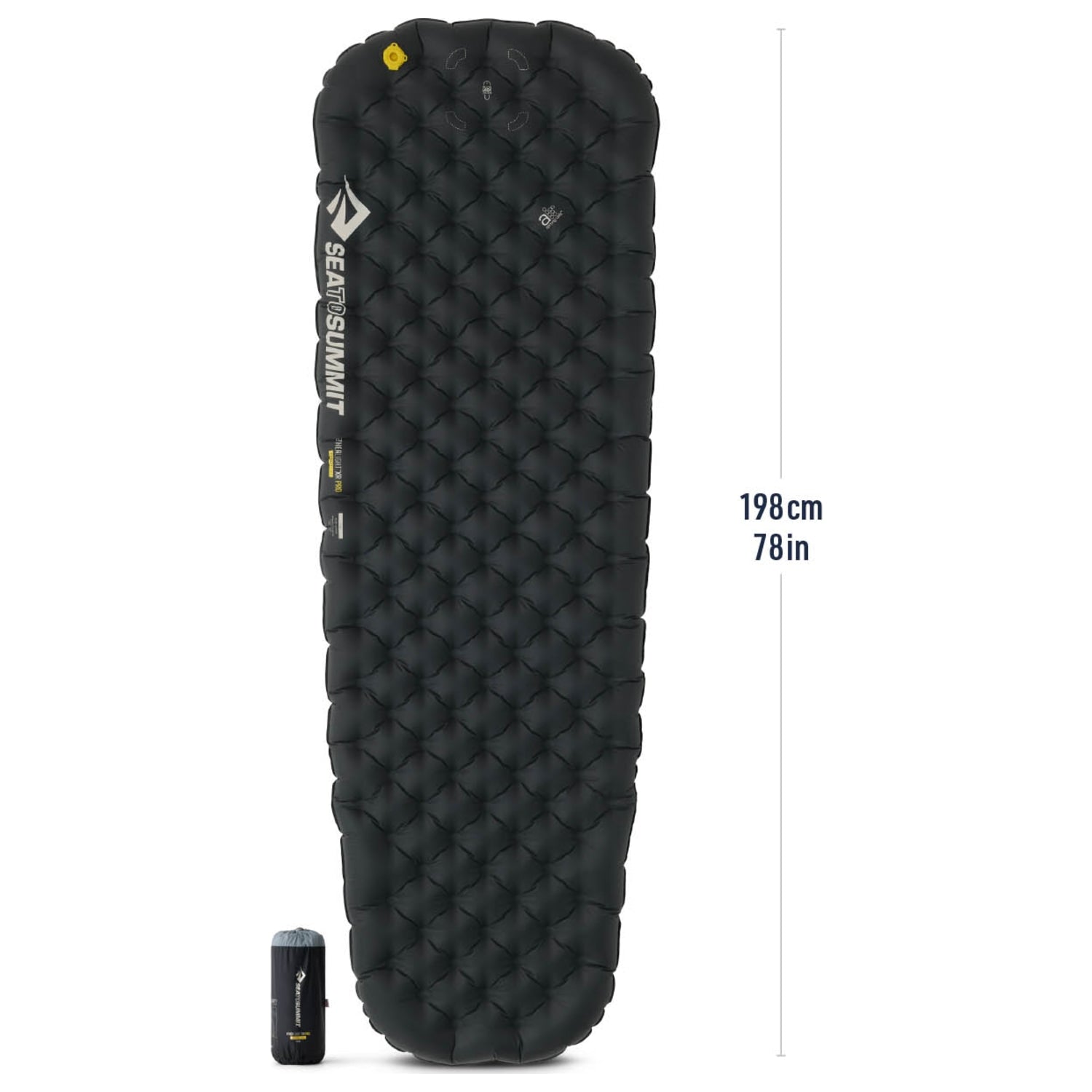 Sea to Summit Sea To Summit Ether Light XR Pro Insulated Mat - R-value 7.4, 10cm Thick