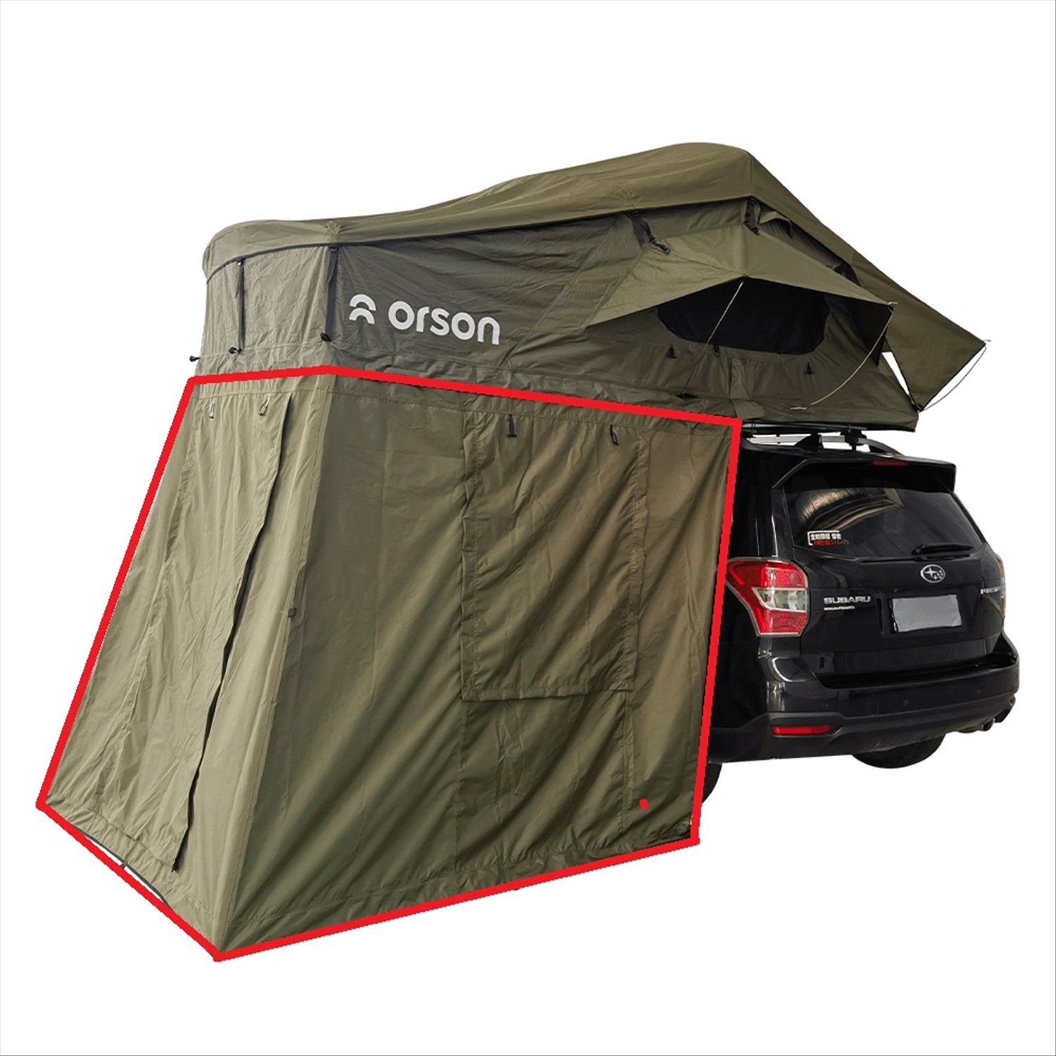 Orson Orson K2 Annex for Soft Shell Roof Top Tent - Pre Order